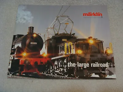 Marklin The Large Train  1985/ 86  E       M3 • $5.95