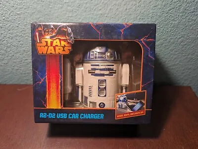 MIB New STAR WARS R2-D2 Car Charger 2 USB Ports 2014 Thinkgeek ~ Original  • $59.99