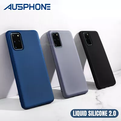 Shockproof Silicone Cover Slim Case For S23 S22 S21 S10 S20 Plus Ultra FE Note20 • $9.45