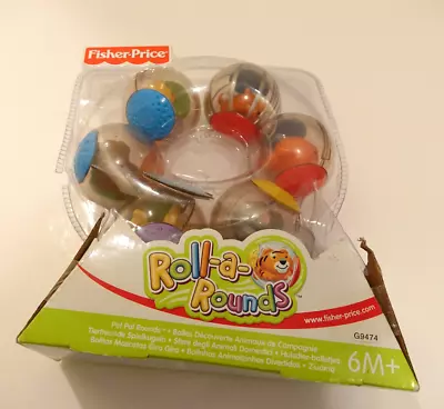 Fisher Price Roll-a-Rounds 2004 Pet Pal Rounds G9474 Open Box • $18.25