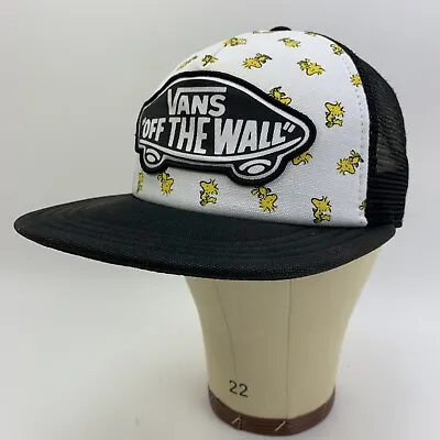 Vans Off The Wall Women's X Peanuts Beach Girl Trucker Hat Cap - Woodstock • £14.46