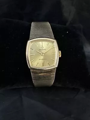 Horax Vintage Watch - Italian 23 Jewel Gold Plated Dress Watch • £0.99