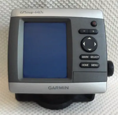 GARMIN GPSMAP 440S MARINE GPS CHART PLOTTER FISHFINDER DISPLAY UNIT W/ MOUNT • $239.99