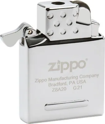 Original Zippo Butane Single Yellow Jet Flame Flint Lighter Insert Flip Top • $50