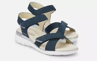 Mephisto Kristina Navy Strappy Comfort Sandal Women's Sizes EU 35-40 NEW!!! • $109.95