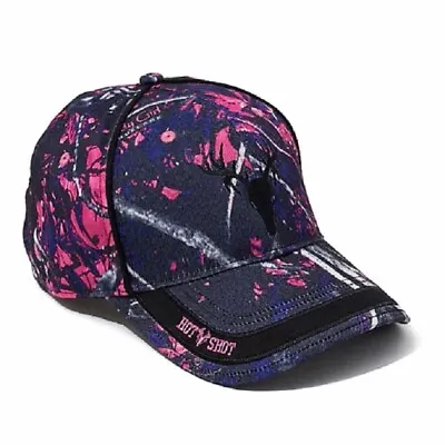 $12.75 • Buy Muddy Girl Hat Cap, Pink & Purple Camo Moonshine Camo Ladies Ballcap