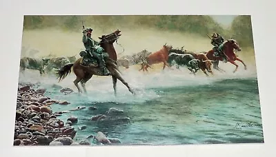 Mort Kunstler - The Great Beefsteak Raid - Giclee Canvas - Civil War Print -MINT • $295