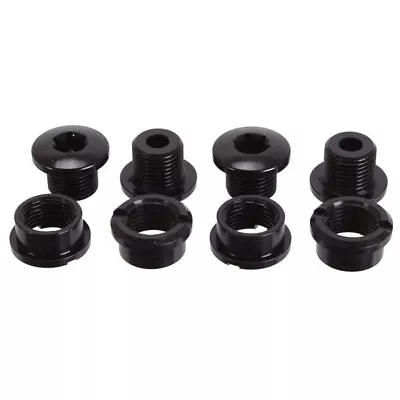 AbsoluteBLACK T-30 Chainring Bolt Set - 4x Short Bolts And Nuts • $19.98