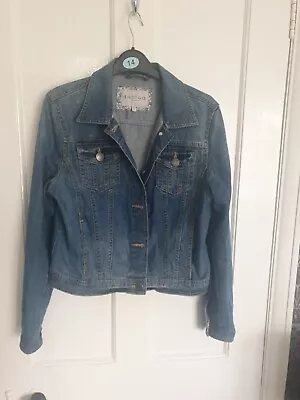 M&S Indigo Collection Denim Jacket 12 • £9