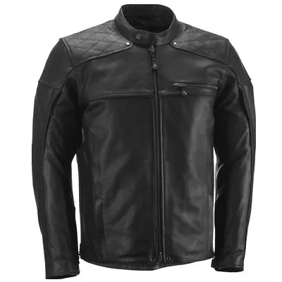 2024 Highway 21 Gasser Leather Vintage Board Street Motorcycle Riding Jacket • $349.95