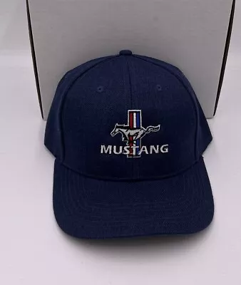 Mustang Embroidered Cap Hat Ford Fastback Pony Shelby Gt350 289 302 351 428 429 • $32.99