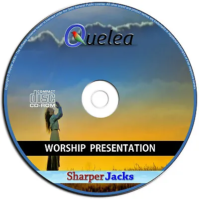 NEW & Fast Ship! Quelea Church Worship Presentation Bible Software - PC Disc • $26.83