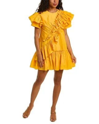 $122.99 • Buy Zac Posen Ruffle Mini Dress Women's