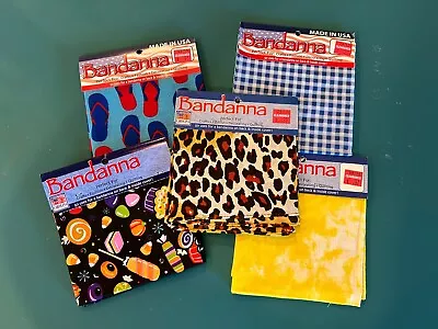 New Bandannas Lot Of Five • $3