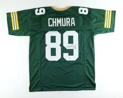 Mark Chmura Signed Autographed Green Bay Packers Custom Jersey Beckett Coa • $75