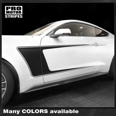 Ford Mustang 2015-2023 Side Accent C-Stripes Decals (Choose Color) • $59.50