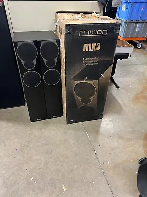 2 X Mission Mx-3 Floor Standing Speakers • $144.85