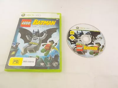 Mint Disc Xbox 360 Lego Batman The Video Game - No Manual Free Postage • $11.90