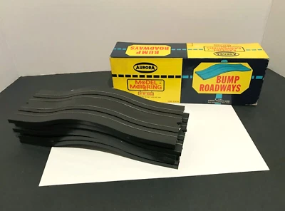 £29.21 • Buy Vintage 1960's Aurora Model Motoring - Slot Car Bump Roadways X 6