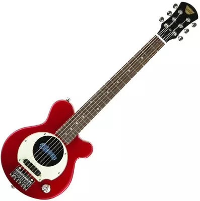 Pignose PGG200 CA Mini Electric Guitar Candy Apple Red Built-in Amplifier W/Case • $259.99