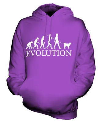 Alaskan Klee Kai Evolution Of Man Unisex Hoodie Mens Womens Ladies Dog Spitz • $49