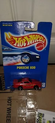 ❤️1991 Hot Wheels PORSCHE 930 Red Collector #148 Diecast • $5.50