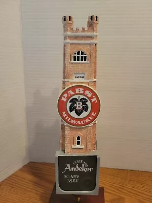 Pabst Beer Church Brewery Tap Handle Andeker Bar Pub Game Room PBR  • $575