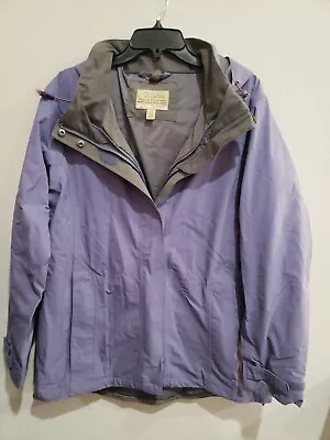 Cabela’s Guidewear Rainy River Jacket GORE-TEX PacLite Women’s XL Violet Purple • $44.50