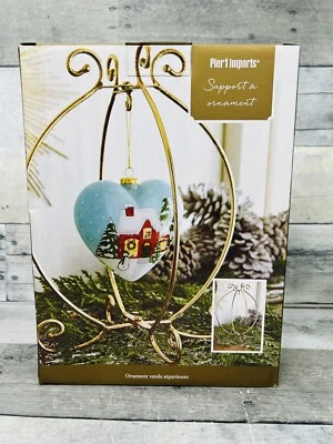 $14.99 • Buy Pier 1 Imports Gold Toned Ornament Holder