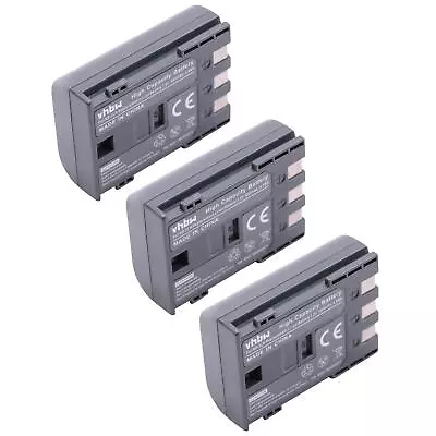 3x Camcorder Battery 600mAh For Canon Legria HF R16 / HF R17 • £21.34