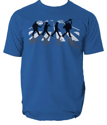 £12.98 • Buy Men's T-Shirt Abbey Road Killer Jason Freddy Halloween Horror New