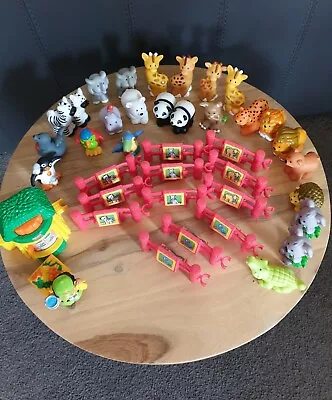Fisher Price Little People Zoo Animals And Fences. • $40