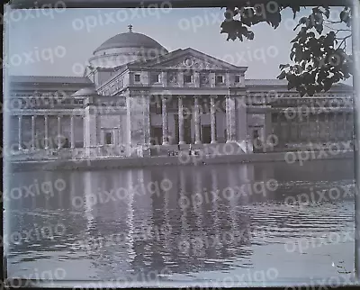 Chicago Museum Of Science & Industry From Lagoon C:1910 Glass Negative (#A) • $9.99