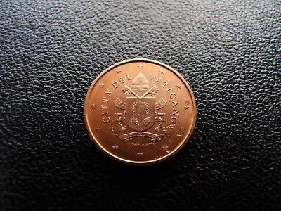 Vatican 2017 2 Euro Cents  Coin UNC The Coat Of Arms Of Pope Francis I. • $19.95