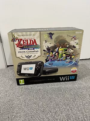 Wii U Zelda NEW Windwaker Console Nintendo PAL Complete Boxed • $1179