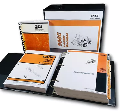 $126.97 • Buy Case 580C Loader Backhoe Operators Service Parts Manual Repair Shop Tractor Ck