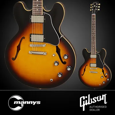 Gibson ES-335 (Vintage Burst) Inc Hard Shell Case • $6199