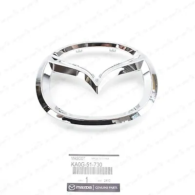 New Genuine Mazda 16-20 Cx-5 Cx-9 Front Grille Emblem Ornament Ka0g-51-730 • $58.71