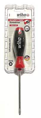 Wiha T27S X 4.5  Security Torx Screwdriver SoftFinish 36383 • $11.99