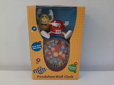 M&M's Pendulum Wall Clock • $59.99