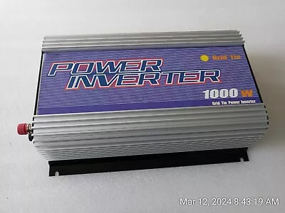 Grid-tie 1000 Watts Pure Sine Wave Inverter In: 22-60Vdc Out: 90-130Vac • $195