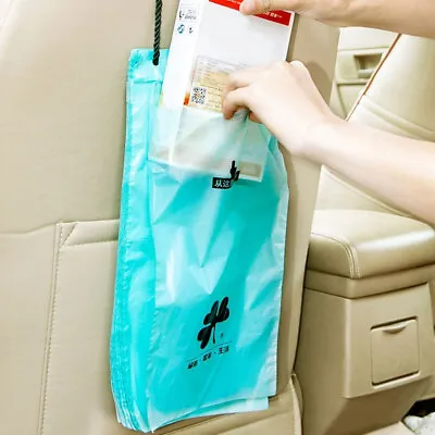 50x Car Disposable Self-Adhesive Biodegradable Trash Garbage Rubbish Storage Bag • $13.70