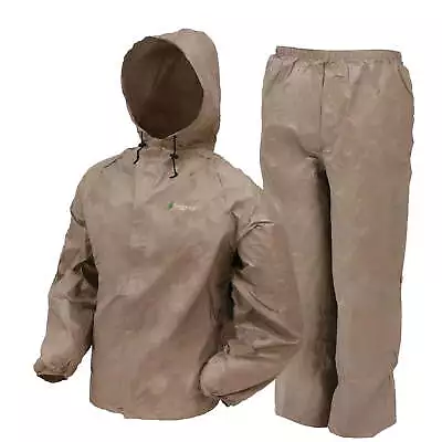 Khaki Super Bright Rain Suit (Men's) Raincoat • $18.98