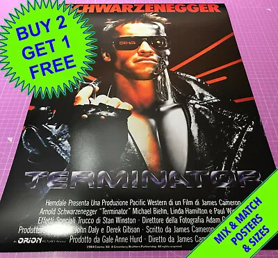 £16.95 • Buy Terminator (1984)  •  A5 - A1 Size  •   Poster Print