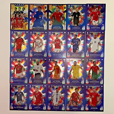TOPPS Match Attax EURO EM 2024 Germany - All 20 Limited Edition LE - Complete • £25.95