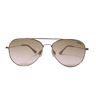 New MEXX Kids Aviator Sunglasses 5238 200 Rose Gold Frame Brown Lens 51-13-126 • $39.95