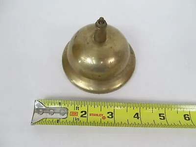 Vintage Brass Hotel Desk Ring For Service Bell • $4.15