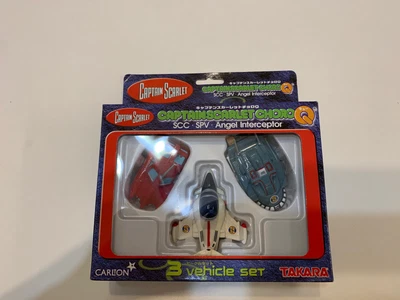 £49.06 • Buy Captain Scarlet ChoroQ 3Vehicle Set SCC SPV Angel Interceptor Carlton TAKARA F/S