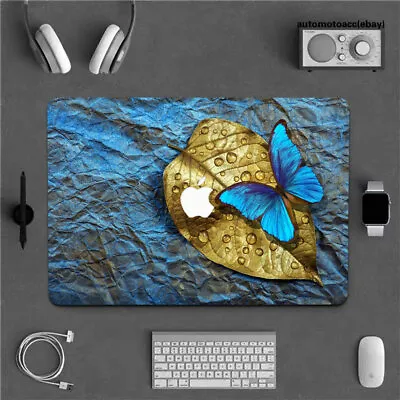 Bright Blue Butterfly Hard Case For Macbook Pro 16 14 15 13 Air 11 12 Inch Cover • £7.50