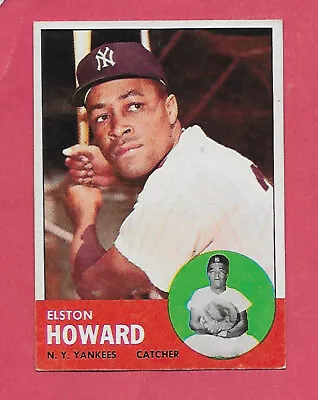 1963 Topps # 60 Elston Howard - EXMT - Yankees • $0.99